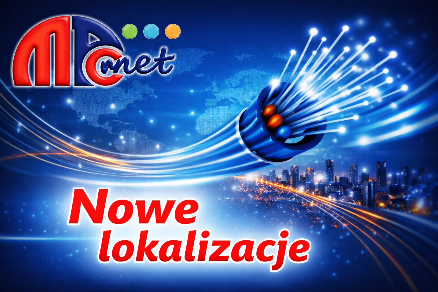 Nowe lokalizacje usług telekomunikacyjnych